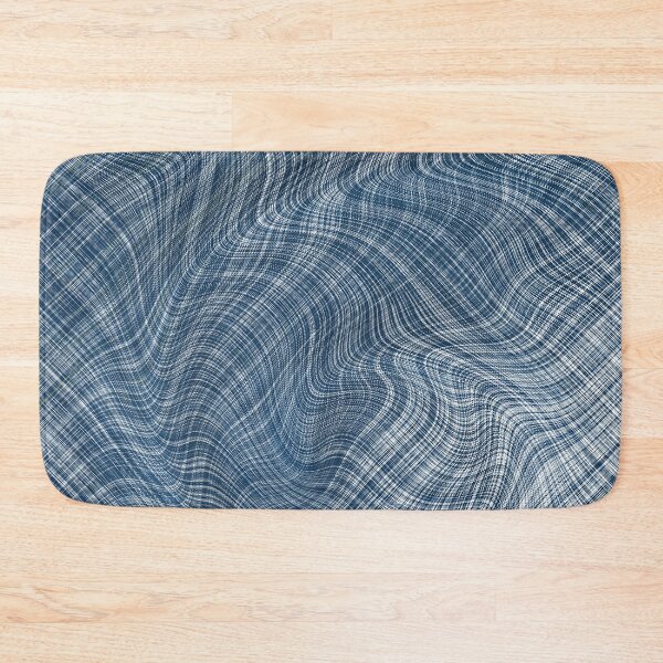 Item preview, Liquid Fabric Blue and White designed and sold by FAROSSTUDIO.