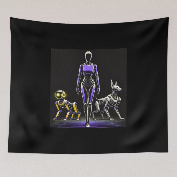 Item preview, Tesla bot designed and sold by TEEJAMBOREE.