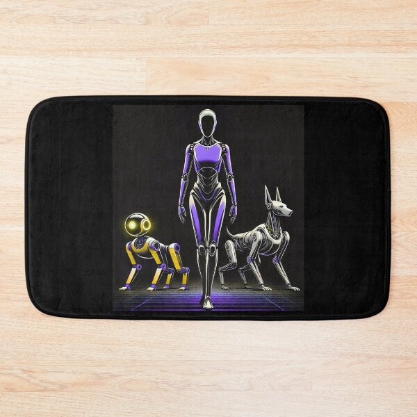 Item preview, Tesla bot designed and sold by TEEJAMBOREE.
