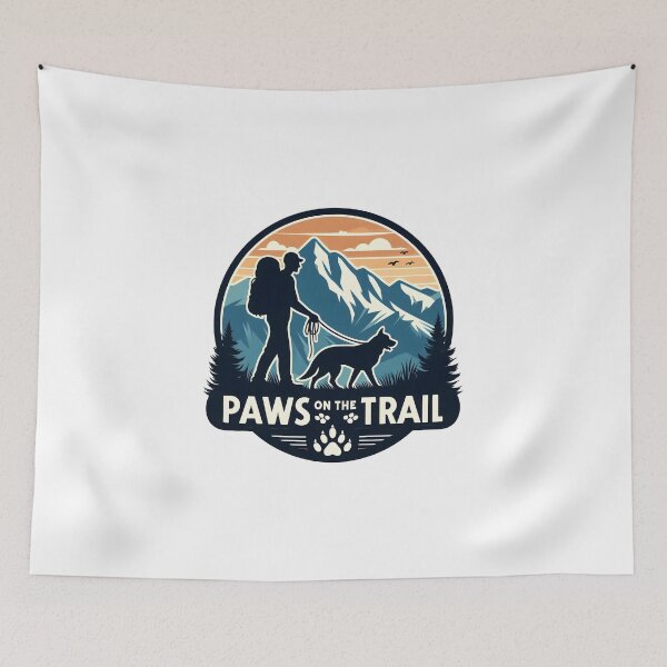 Item preview, Paws On The Trail designed and sold by Be-Adventurous.