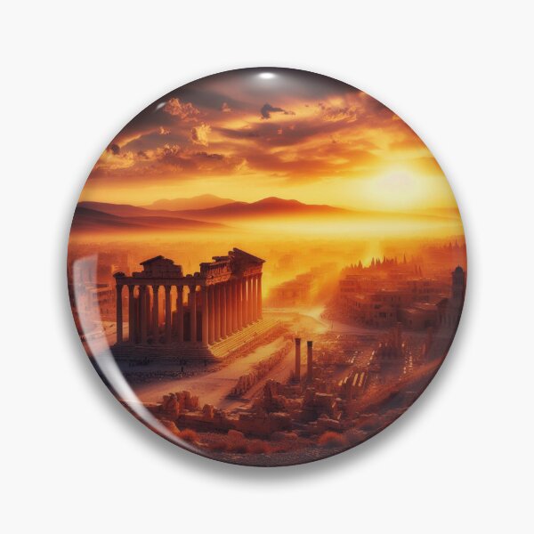 Item preview, From the imagination, the city of Palmyra is imagined after the great earthquake. designed and sold by  Bride of the desert.