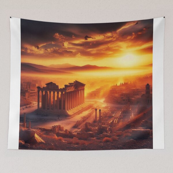 Item preview, From the imagination, the city of Palmyra is imagined after the great earthquake. designed and sold by  Bride of the desert.