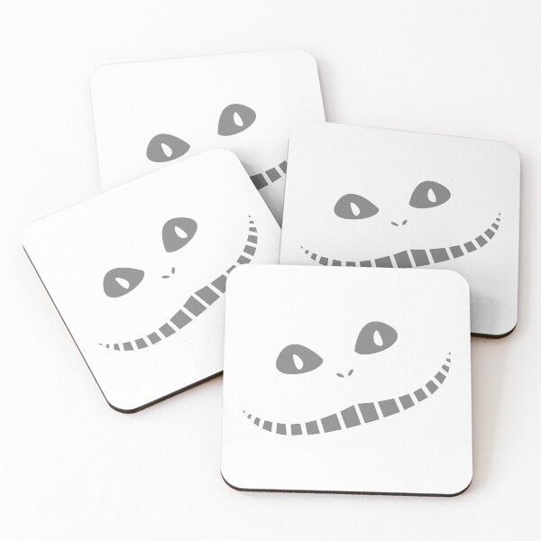 Item preview, Cheshire Cat grin - grey outline designed and sold by embme.