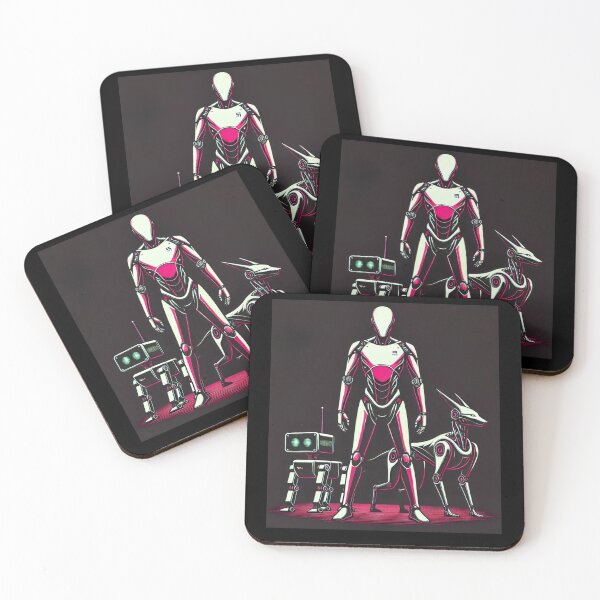 Item preview, Tesla bot designed and sold by TEEJAMBOREE.