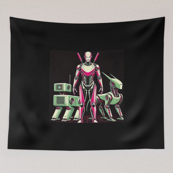 Item preview, Tesla bot designed and sold by TEEJAMBOREE.