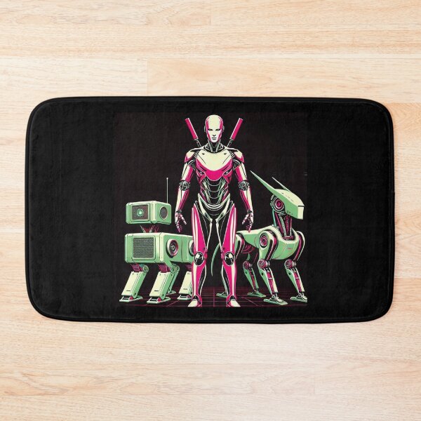 Item preview, Tesla bot designed and sold by TEEJAMBOREE.