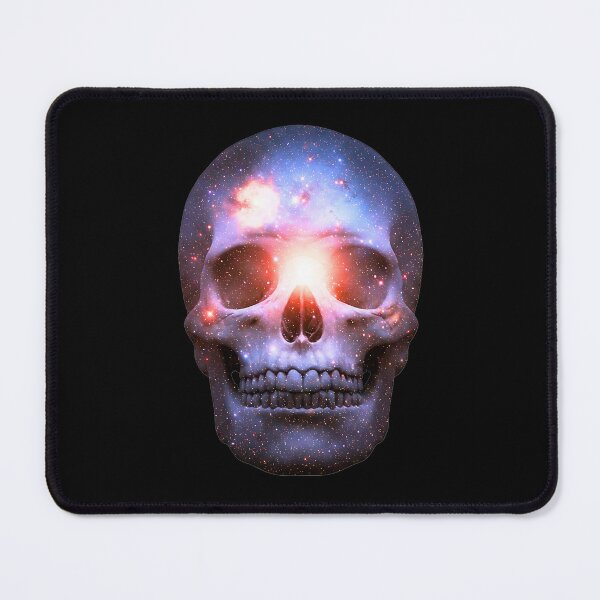 Item preview, Cosmic skull with galaxies designed and sold by TheSkullRoom.