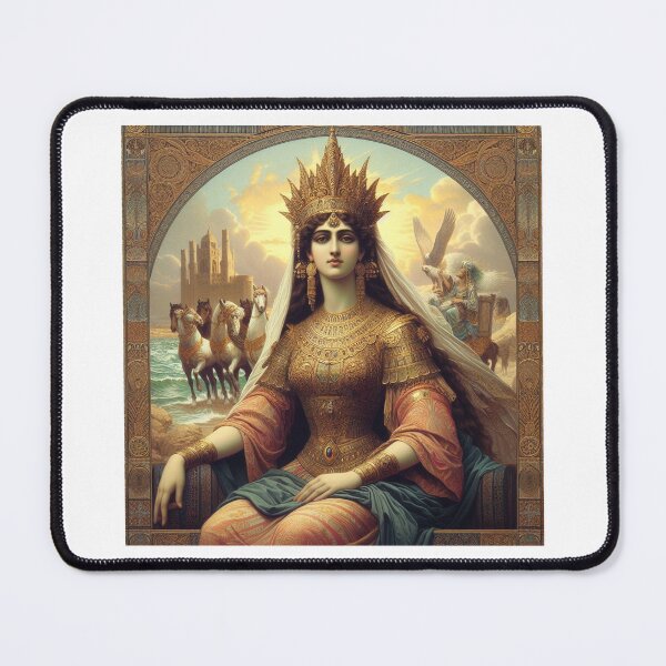 Item preview, An painting depicting Queen Zenobia, Queen of the East designed and sold by  Bride of the desert.