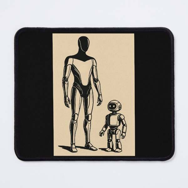 Item preview, Tesla bot designed and sold by TEEJAMBOREE.