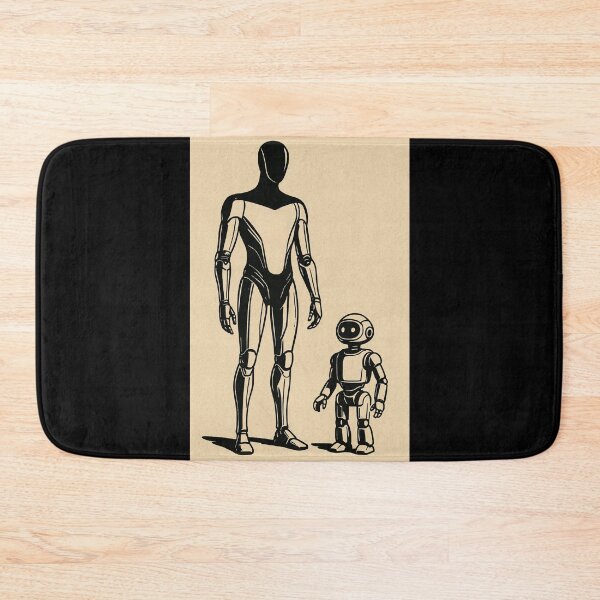 Item preview, Tesla bot designed and sold by TEEJAMBOREE.