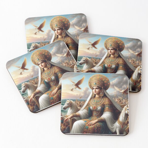 Item preview, An painting depicting Queen Zenobia, Queen of the East designed and sold by  Bride of the desert.