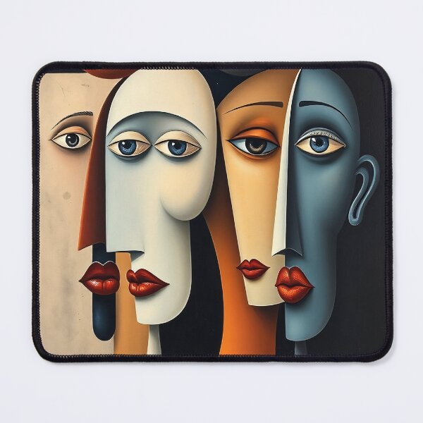 Item preview, Abstract women heads - Illustration designed and sold by AD-Digital-Art.
