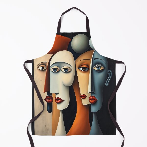 Artikelvorschau, Abstrake Frauen Köpfe - Illustration entworfen und verkauft von AD-Digital-Art.