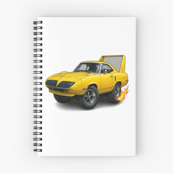 Item preview, 1970 Plymouth Road Runner Superbird Cartoon Realism | Iconic Muscle Car with Bold Flair designed and sold by MuscleCarTs.