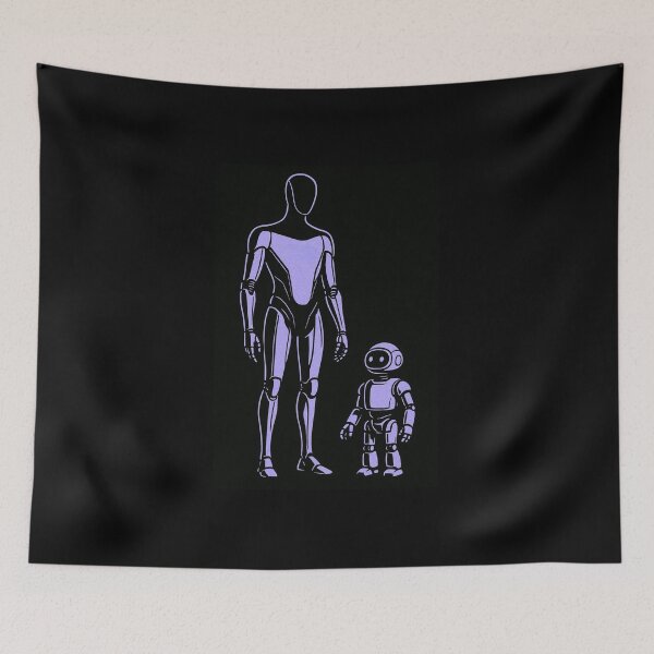 Item preview, Tesla bot designed and sold by TEEJAMBOREE.