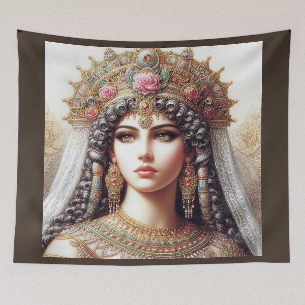 Item preview, An painting depicting Queen Zenobia, Queen of the East designed and sold by  Bride of the desert.