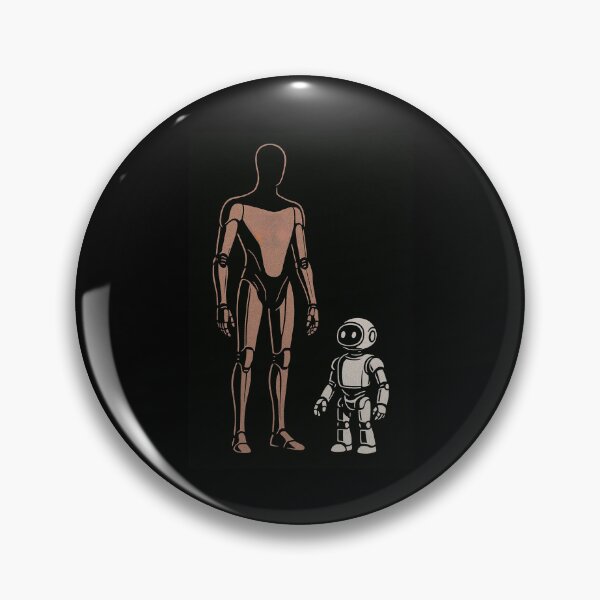 Item preview, Tesla bot designed and sold by TEEJAMBOREE.