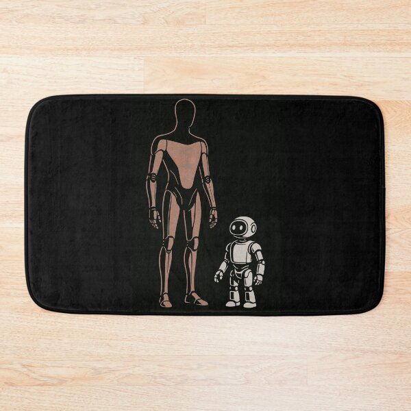 Item preview, Tesla bot designed and sold by TEEJAMBOREE.