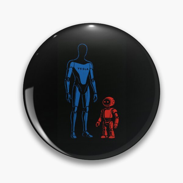 Item preview, Tesla bot designed and sold by TEEJAMBOREE.