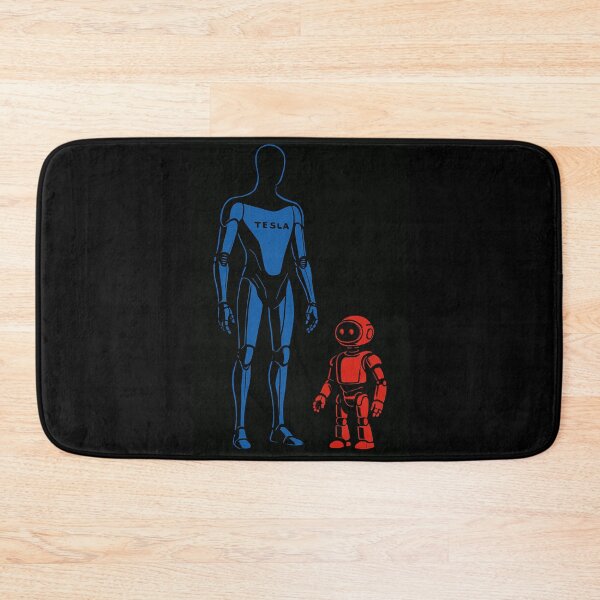Item preview, Tesla bot designed and sold by TEEJAMBOREE.