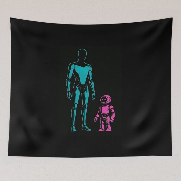 Item preview, Tesla bot designed and sold by TEEJAMBOREE.