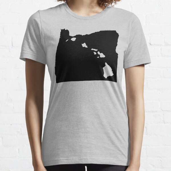 Oregon and Hawai'i Roots by Hawaii Nei All Day Essential T-Shirt