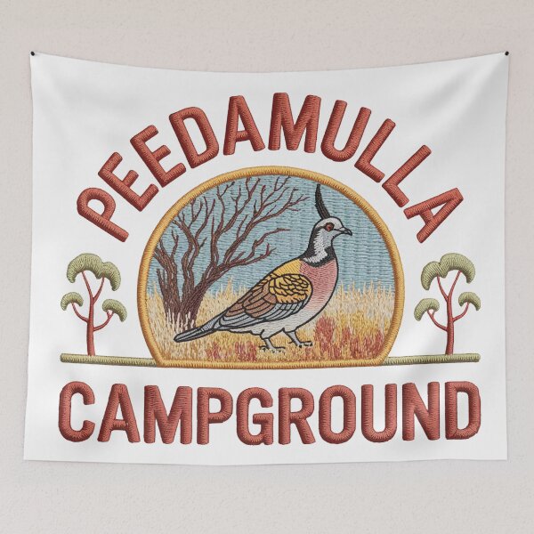 Item preview, Peedamulla Campground designed and sold by Random Designs.