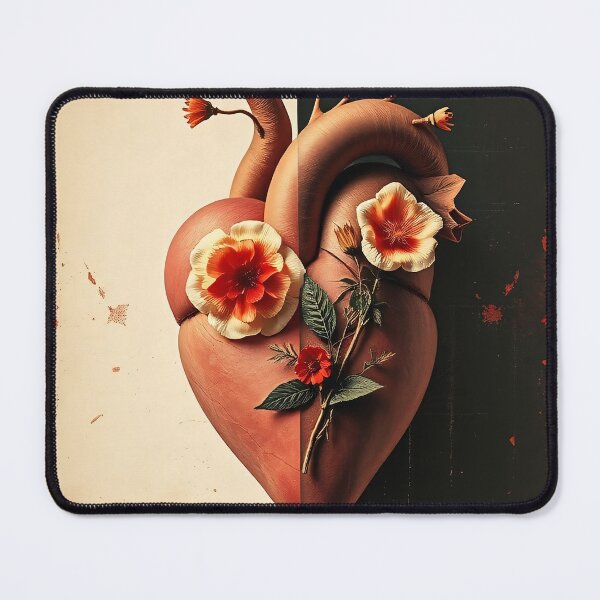 Item preview, Heart with Flowers - Colorful Art designed and sold by AD-Digital-Art.