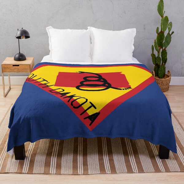 Item preview, SOUTH DAKOTAN SHIELD - Freedom Is The Superpower - Modern Gadsden Snake Flag - Dont Tread On Me SUPERHERO SOUTH DAKOTA spellout design designed and sold by pelagio.