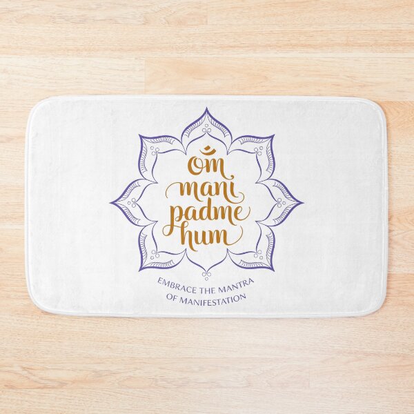 Item preview, Om Mani Padme Hum Mandala – Manifestation Mantra Art designed and sold by BeamiCreations.