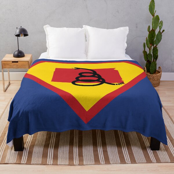 Item preview, SOUTH DAKOTAN SHIELD - Freedom Is The Superpower - Modern Gadsden Snake Flag - Dont Tread On Me SUPERHERO SOUTH DAKOTA design designed and sold by pelagio.