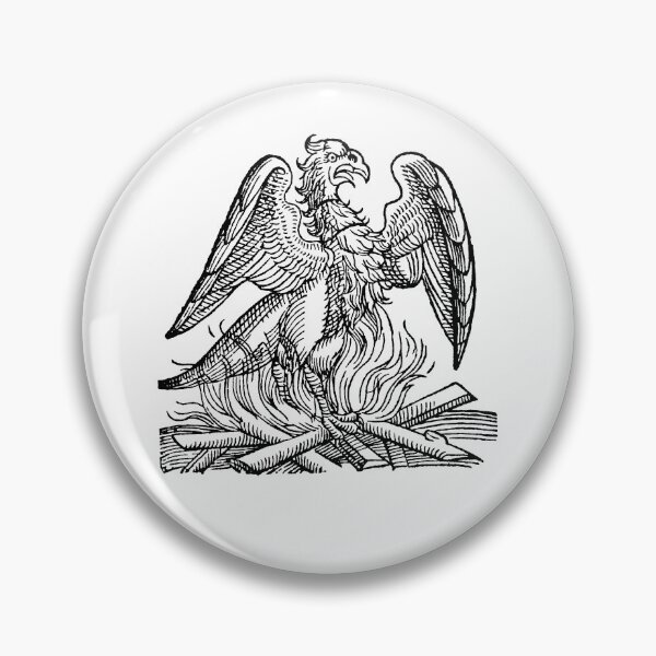 Item preview, Phoenix Woodcut designed and sold by Hedrin.