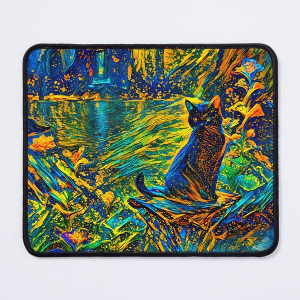 Item preview, Cat in the Valley of Golden Echoes designed and sold by blackhalt.