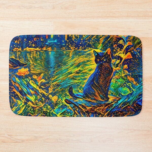 Item preview, Cat in the Valley of Golden Echoes designed and sold by blackhalt.