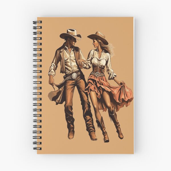 Item preview, "Western Rhythm: Cowboy and Cowgirl Dancing" designed and sold by Artisticanvas.