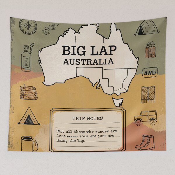 Item preview, Big Lap Australia designed and sold by Random Designs.