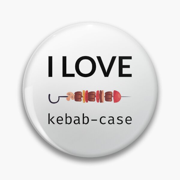Item preview, I Love Kebab-Case designed and sold by stackovercool.