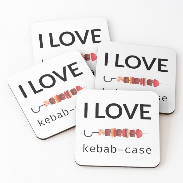 Item preview, I Love Kebab-Case designed and sold by stackovercool.