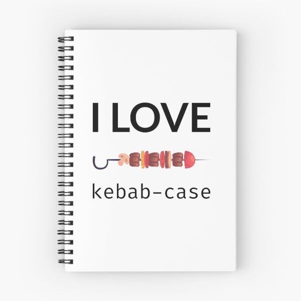 Item preview, I Love Kebab-Case designed and sold by stackovercool.
