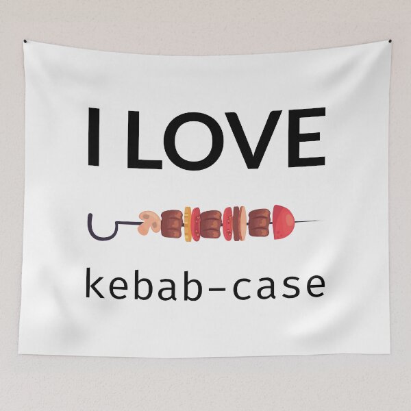 Item preview, I Love Kebab-Case designed and sold by stackovercool.