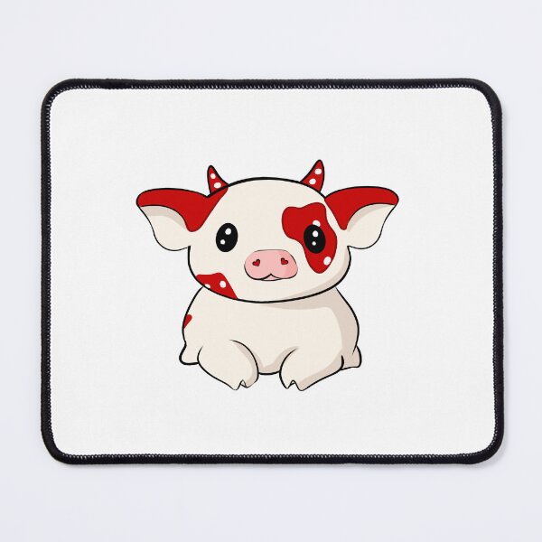 Item preview, Shroomie the Mushroom Cow  designed and sold by kjmastersart.