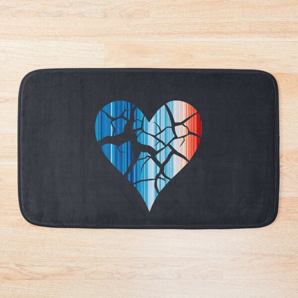 Item preview, Climate Change Stripes - Broken Heart designed and sold by Frank J. Art.