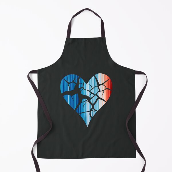 Item preview, Climate Change Stripes - Broken Heart designed and sold by Frank J. Art.