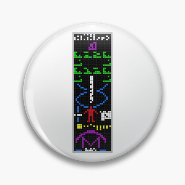 Item preview, Arecibo Message – Interstellar Binary Code Transmission designed and sold by x-topia.