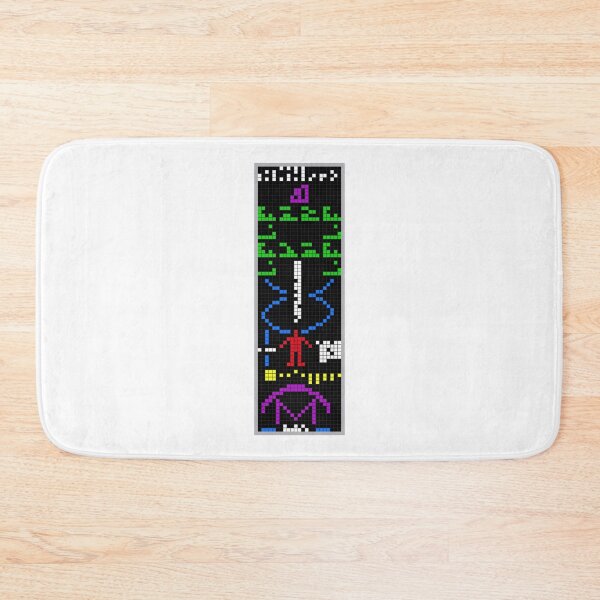 Item preview, Arecibo Message – Interstellar Binary Code Transmission designed and sold by x-topia.
