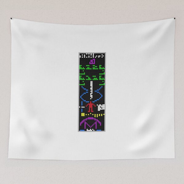 Item preview, Arecibo Message – Interstellar Binary Code Transmission designed and sold by x-topia.
