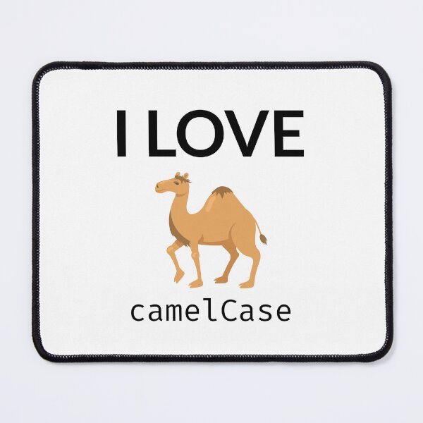 Item preview, I Love Camel Case designed and sold by stackovercool.