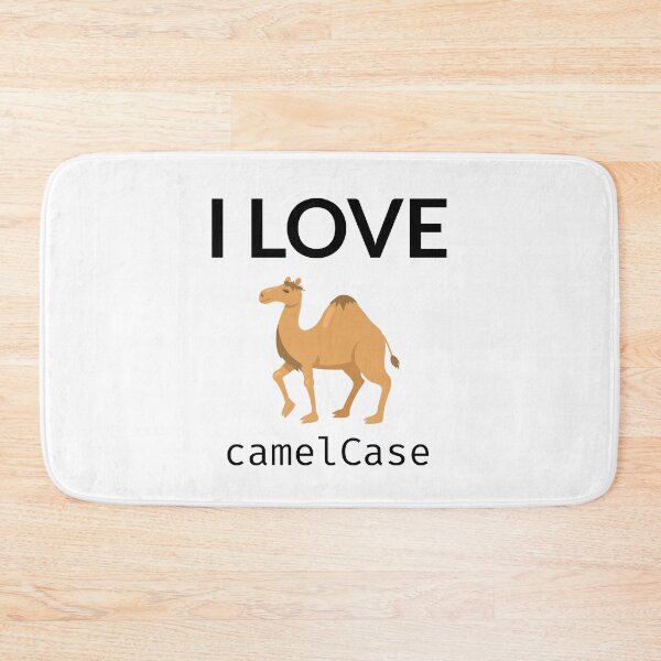 Item preview, I Love Camel Case designed and sold by stackovercool.