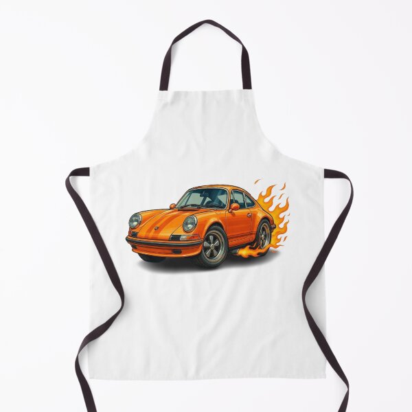 Item preview, Vintage Porsche 911 Cartoon Realism | Classic Sports Car with Bold Retro Style designed and sold by MuscleCarTs.