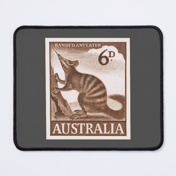 Item preview, 1959 Australia Banded Anteater Postage Stamp designed and sold by retrographics.